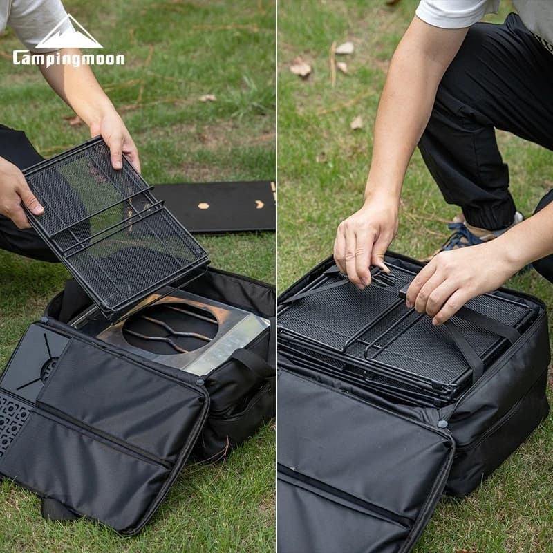 CAMPINGMOON BK-46 Large Capacity Storage Bag Camping IGT Module Collection Storage Bag Outdoor Tactical Packaging Kit - Image 4