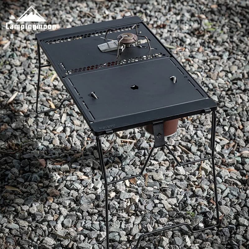 CAMPINGMOON CK-25BK-1PIGT Combination Table Suitable For Snow Peak Stove Cover Outdoor Camping Table Accessories - Image 4