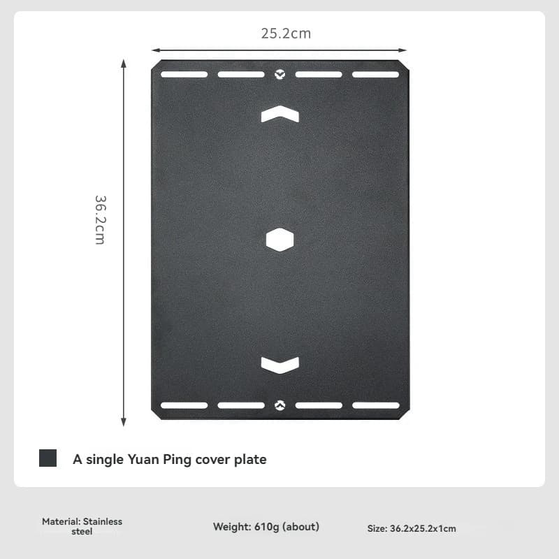 CAMPINGMOON CK-25BK-1PIGT Combination Table Suitable For Snow Peak Stove Cover Outdoor Camping Table Accessories - Image 6