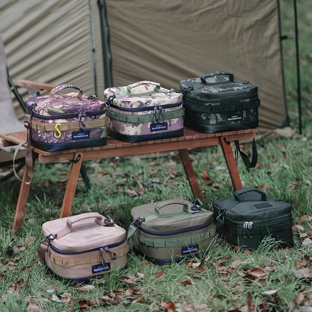 Large Picnic lce Bag 900D Cloth Camping Travel Organizer Waterproof Thermal Lunch Box for Camping BBQ Family Outdoor Activities - Image 1
