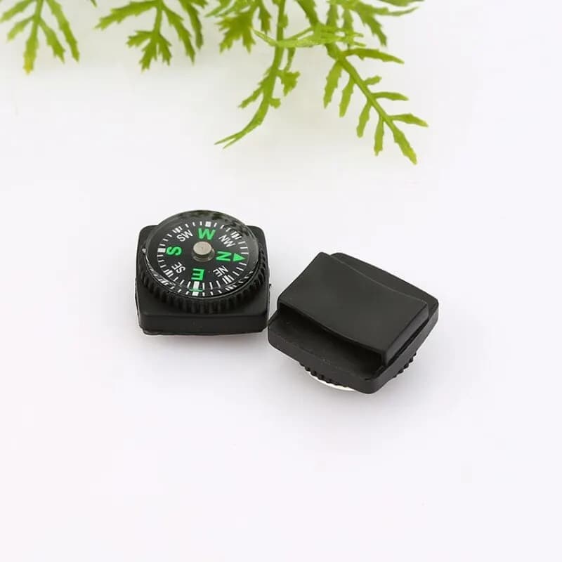 Small Outdoor Compass Camping Mountaineering Outdoor Orienteering Cross-country Compass Can Wear Width Less Than 21mm Strap - Image 3