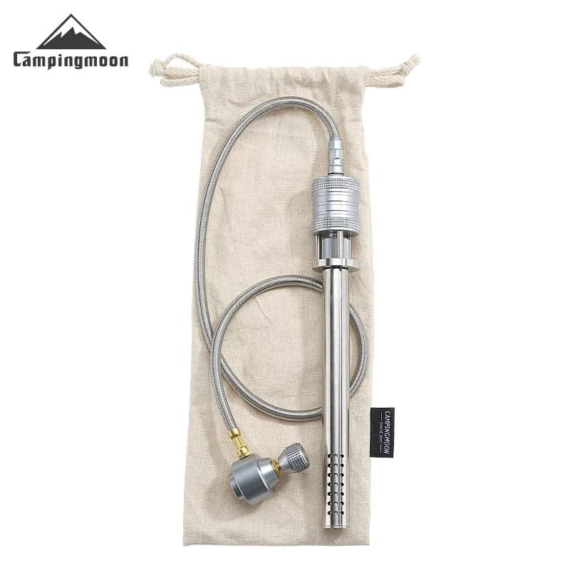 CAMPINGMOON XD-6-NE Torch Spray Gun Outdoor Camping Picnic Fire Making Barbecue Point Carbon Stainless Steel Spray Gun - Image 6