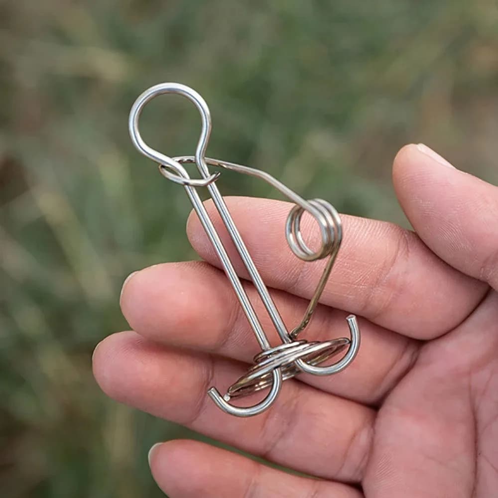 Spring Deck Nails tent pegs for campsite tent, board nails Awning Tent Canopy Stakes, outdoor shelter Hiking Tent Accessories - Image 3