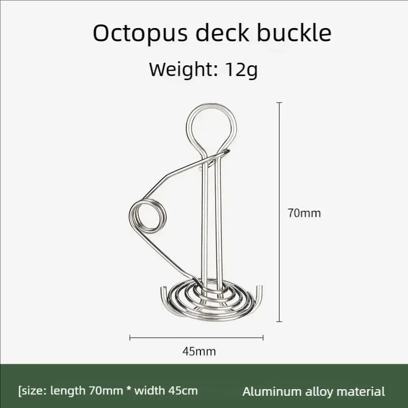 Spring Deck Nails tent pegs for campsite tent, board nails Awning Tent Canopy Stakes, outdoor shelter Hiking Tent Accessories - Image 6