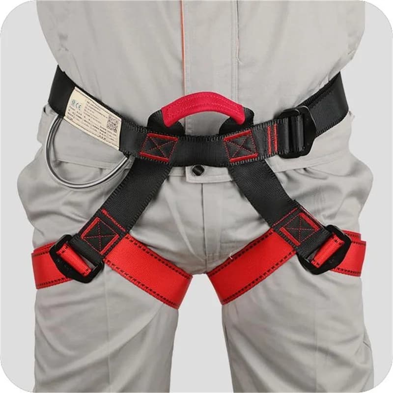 Outdoor Harness Sports Rock Climbing Half-Body Safety Protection Equipment Waist Support Aerial Survival Mountain Tools - Image 1