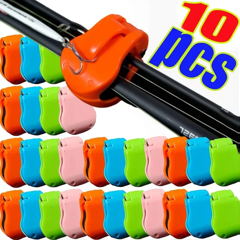 ABS Fishing Rod Holder Universal Multifunction Fixation for Lure Sea Table Rods Transport Storage Anti Slip Protective 260608A - Image 1