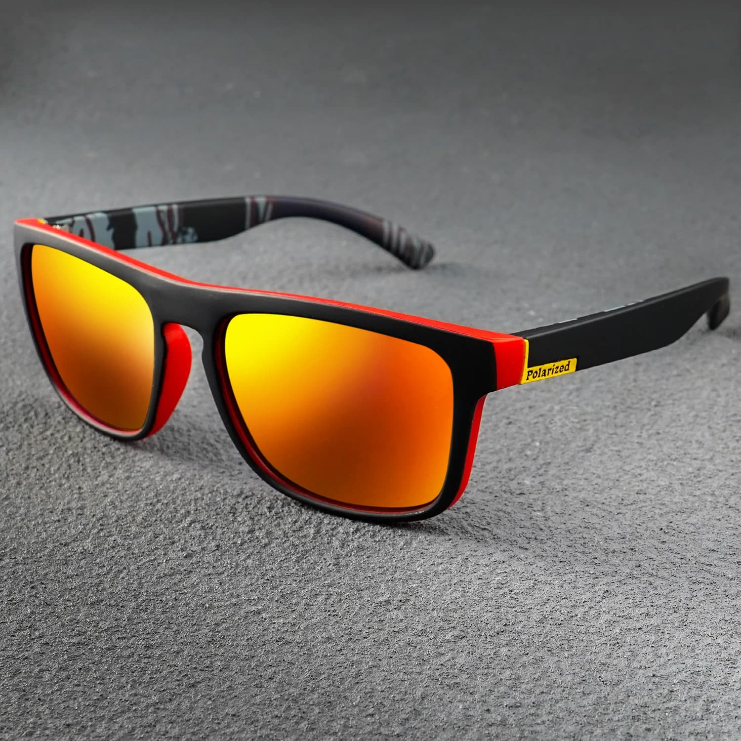 Fishing Glasses Fishing Polarized Square Sunglasses Sports Driving Fishing Shades Outdoor Eyewear for Cycling Travel Daily Wear - Image 1