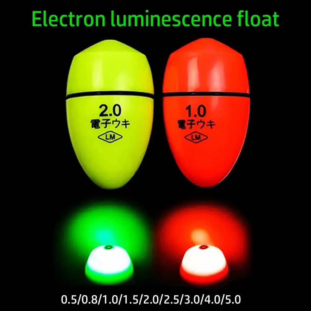 Electronic Floating Wave Rock Fishing with Night Light Float Electronic Night Light Float Fishing Accessories Fishing Gear - Image 2