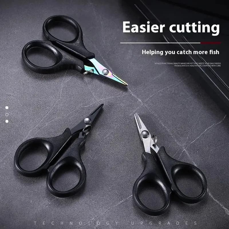 Titanium Coating Stainless Steel Fishing Scissor Plier Cut PE Braid Line Cutter Plies Carp Fishing Accessories Tools - Image 6