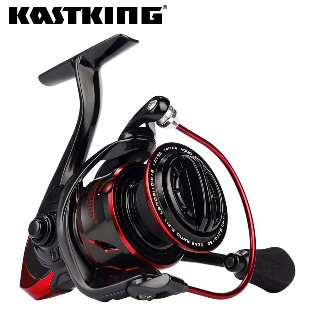 KastKing Sharky III Ball Bearings10+1 18KG Max Drag Spinning Reel Durable Metal Body Freshwater Saltwater Fishing Reel - Image 1