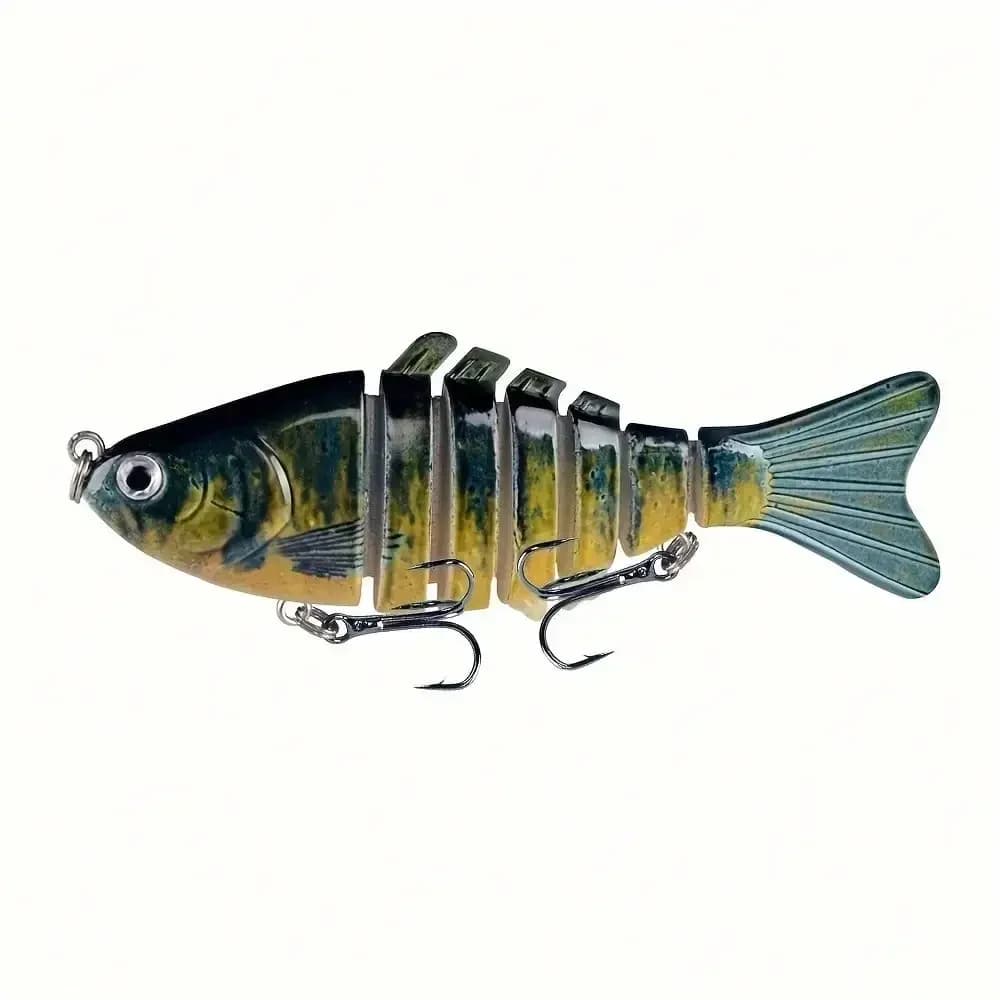 5pcs Multi Jointed Bait 7-Segment Fishing Lures Swimbait Bionic Wobbler - Image 5