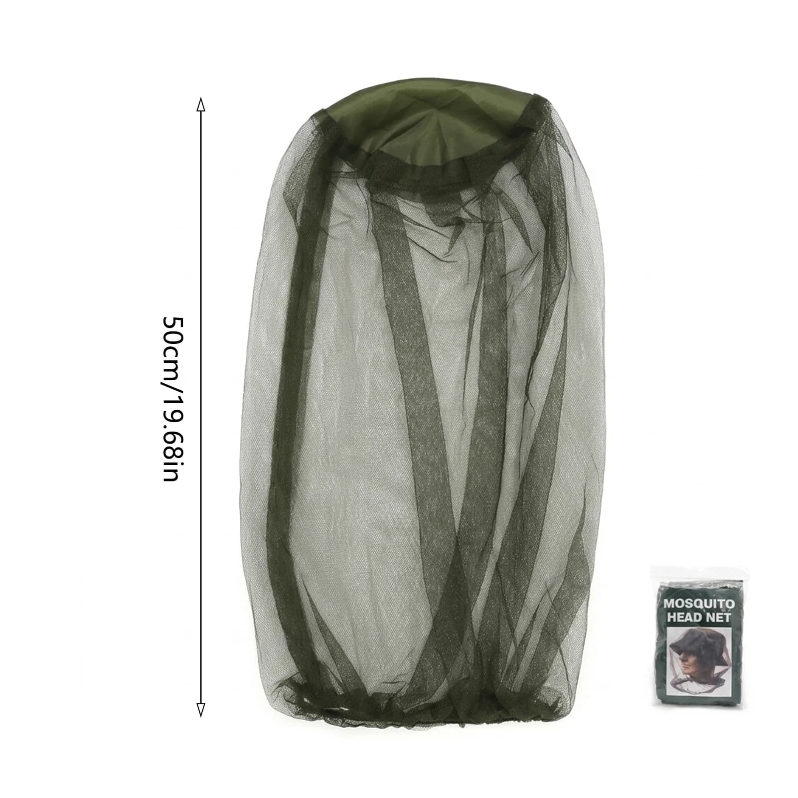 Outdoor Head Face Mask Hat Net Cover Anti-mosquito Cover Mosquito Net Cap Travel Breathable Head Mesh Covers Fishing Caps - Image 6