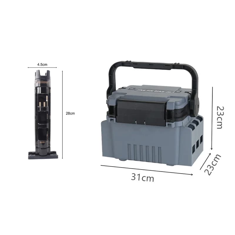 Multifunctional Portable Fishing Box Rod Stand Fishing Box Rod Barrel Holder Fishing Box Pole Accessories - Image 2