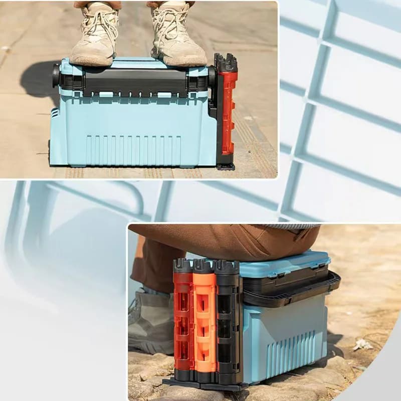 Multifunctional Portable Fishing Box Rod Stand Fishing Box Rod Barrel Holder Fishing Box Pole Accessories - Image 6