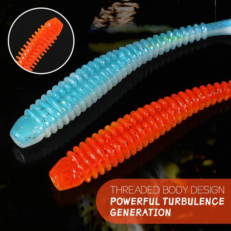 Supercontinent Impact Ring Shad Fishing Lure Soft 63mm 80mm 97mm Plastics Baits Swimbait Jigging Lure Artificial Baits - Image 3