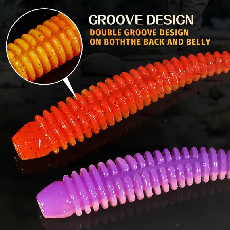 Supercontinent Impact Ring Shad Fishing Lure Soft 63mm 80mm 97mm Plastics Baits Swimbait Jigging Lure Artificial Baits - Image 5