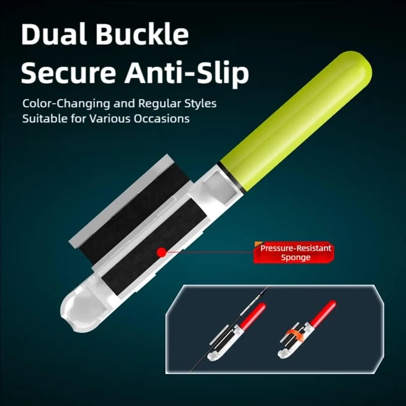2026 New 2-20PCS Fishing Rod Tip Light, Fish Bit Alarm, Suitable for Night Fishing(Batteries not included) - Image 3