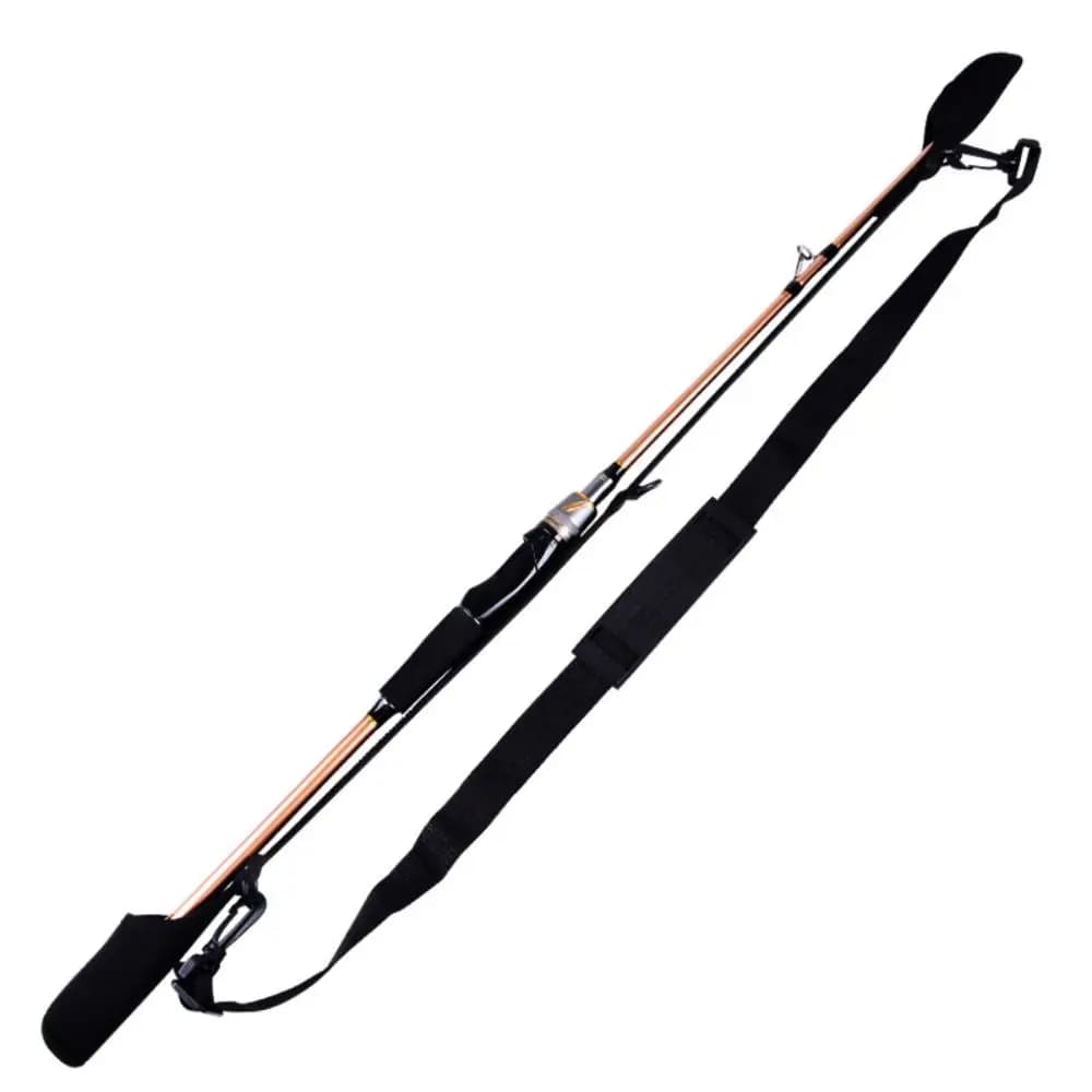 Portable Fishing Rod Storage Bag Adjustable Fishing Rod Shoulder Belt Fishing Rod Belt Protector Reel Fishing Accessories - Image 1