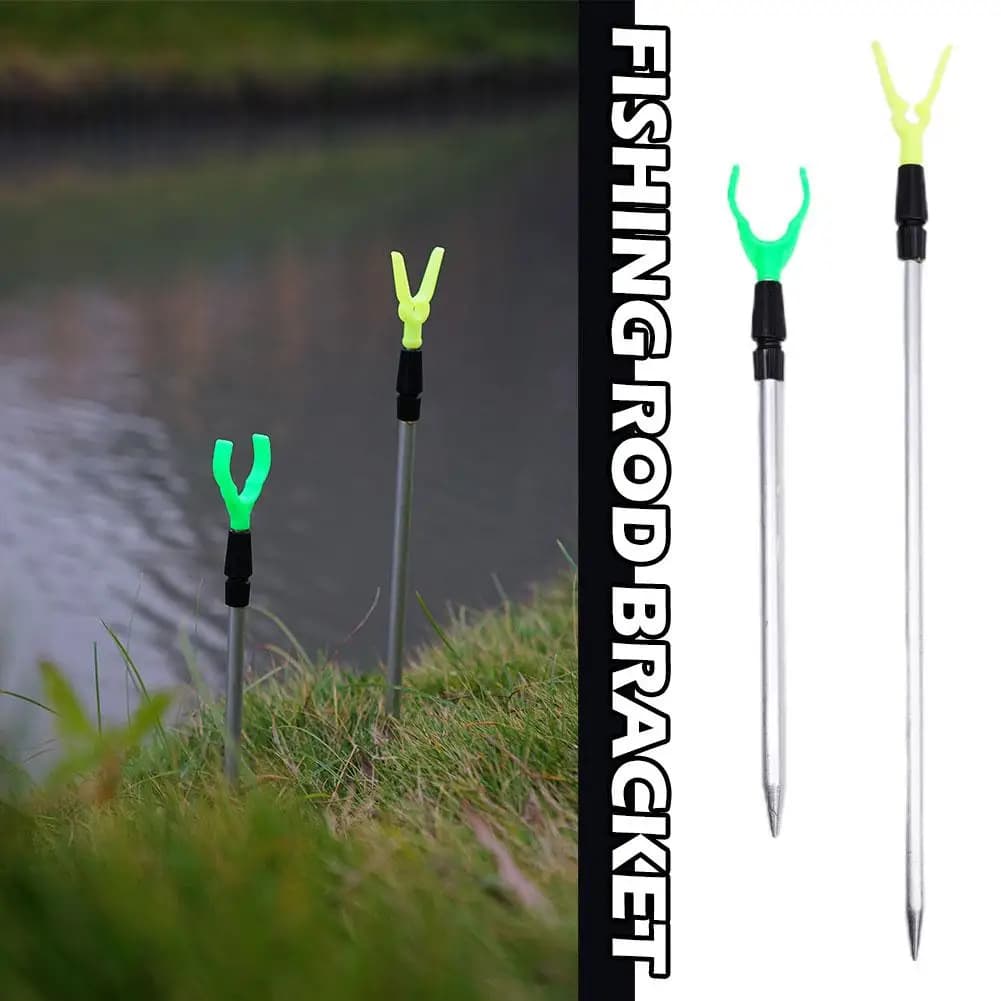 50/80cm Fishing Bankstick Adjustable Extending Rod Rest Telescopic Fishing Stand Holders Fishing Rod Bracket Fishing Accessories - Image 3