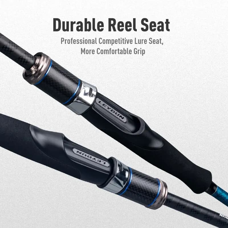 BLUE INSHORE Fishing Rods Inshore Breakwater Bass Rod S782L S862ML S902ML Saltwater Light Fast 2 Section Spinning Rods - Image 5