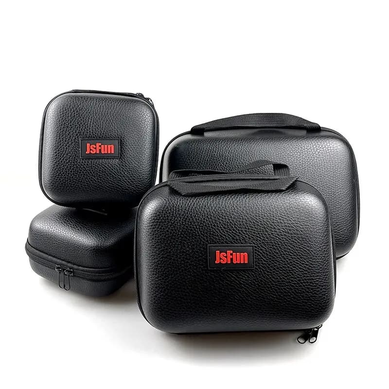 S/M/L Spinning Fishing Bag PU Case Cover Fishing Reel Bag Shockproof Waterproof Fishing Tackle Storage Case For 1-2 Fishing Reel - Image 1