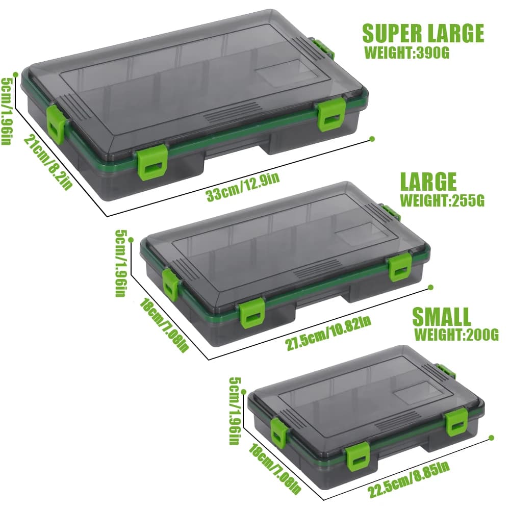 CAZULO waterproof fishing gear box, fishing equipment bait box, fishing hook storage box, fishing tool accessories - Image 2