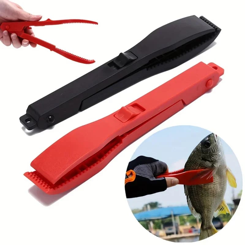 Multifunctional Fishing Fish Clip Hand Controller Tackle Tool Fishing Body Grip Clamp Gripper Grabber with Lock Switch - Image 1
