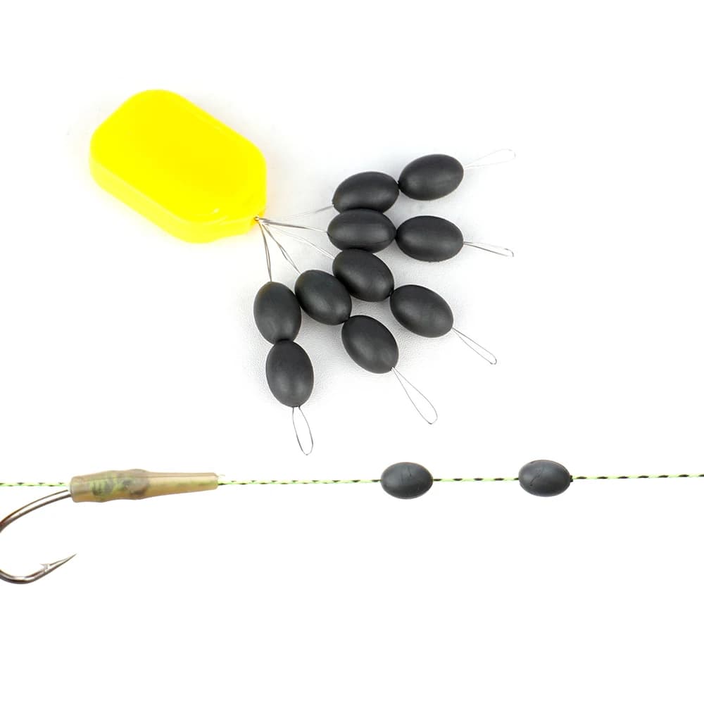 Hirisi 1set Tungsten Sinkers Hooklink Weights Size 4mm/6mm/8mm Carp Fishing Tackle AG301 Fishing Accessories - Image 1