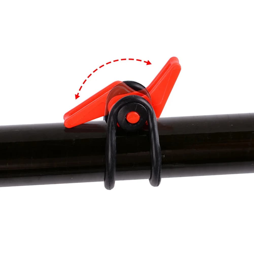 JOOYOO 10pcs/lot Fishing Rod Pole Hook Keeper - Securely Silicone Ring Iso Hold Bait Lures and Jigs for Safe and Easy Fishing - Image 4