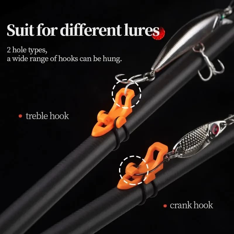1-10pcs Fishing Rod Pole Hook Keeper Lure Bait Holder Lure Accessories Jig Hooks Safety Keeping Holder Fishing Tool 260630 - Image 3