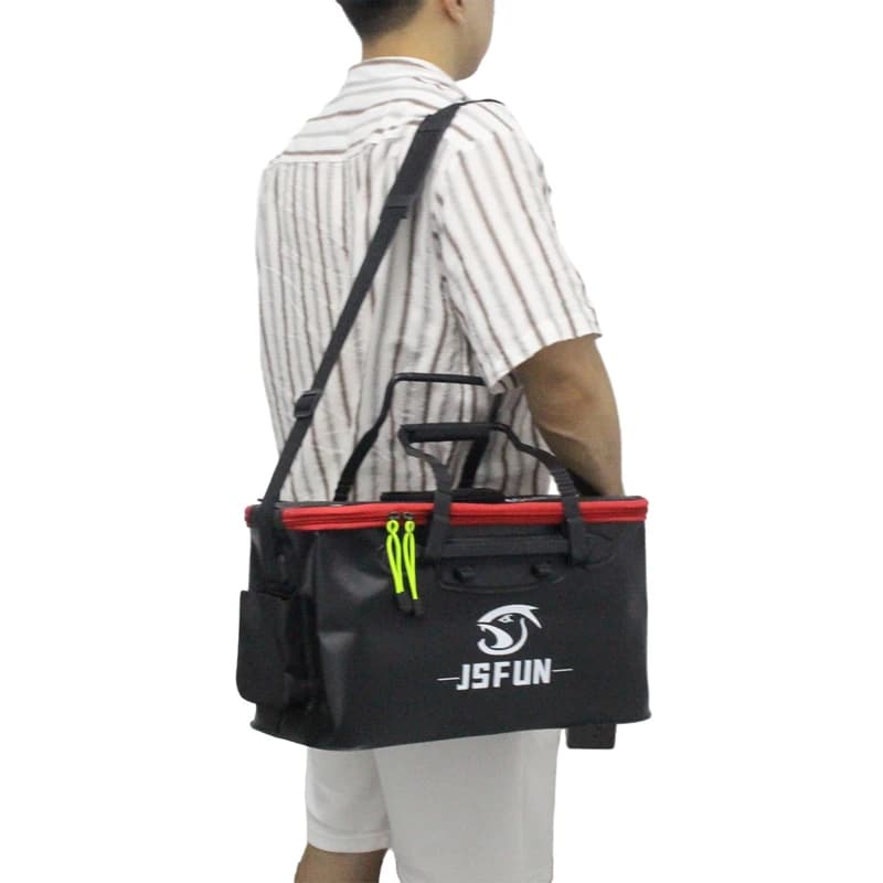 Fishing Bucket Folding Thickening Living Fish Bucket Without Oxygen Pump Portable EVA Water Tank Outdoor Fishing Live Fish Box - Image 4