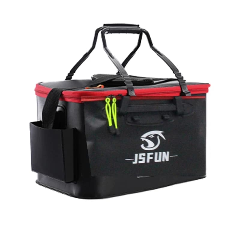 Fishing Bucket Folding Thickening Living Fish Bucket Without Oxygen Pump Portable EVA Water Tank Outdoor Fishing Live Fish Box - Image 5