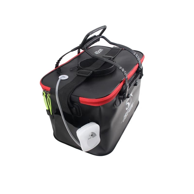 Fishing Bucket Folding Thickening Living Fish Bucket Without Oxygen Pump Portable EVA Water Tank Outdoor Fishing Live Fish Box - Image 6