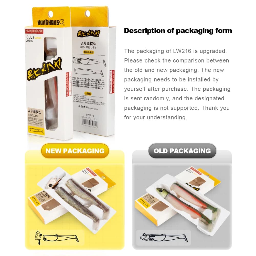 Hunthouse Barret Minnow 7g/12g/25g/40g/60g/90g/120g Easy Shiner Soft Fishing Lure Jig Bait Bass Pike Fishing Leurre Souple - Image 6