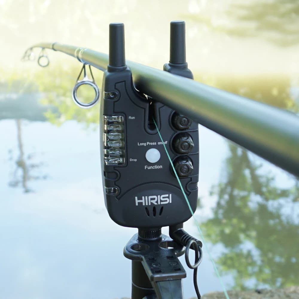 Hirisi Carp Fishing Bite Alarms with LED Light, Adjustable Volume, Tone, Sensitivity Fishing Bite Indicators B150 - Image 5