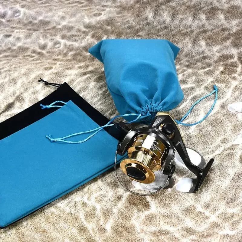 Fishing Tackle Fishing Gear Accessories Wheel Storage Pouch Bag Fishing Reel Bag Portable Drawstring Reel Protect - Image 6