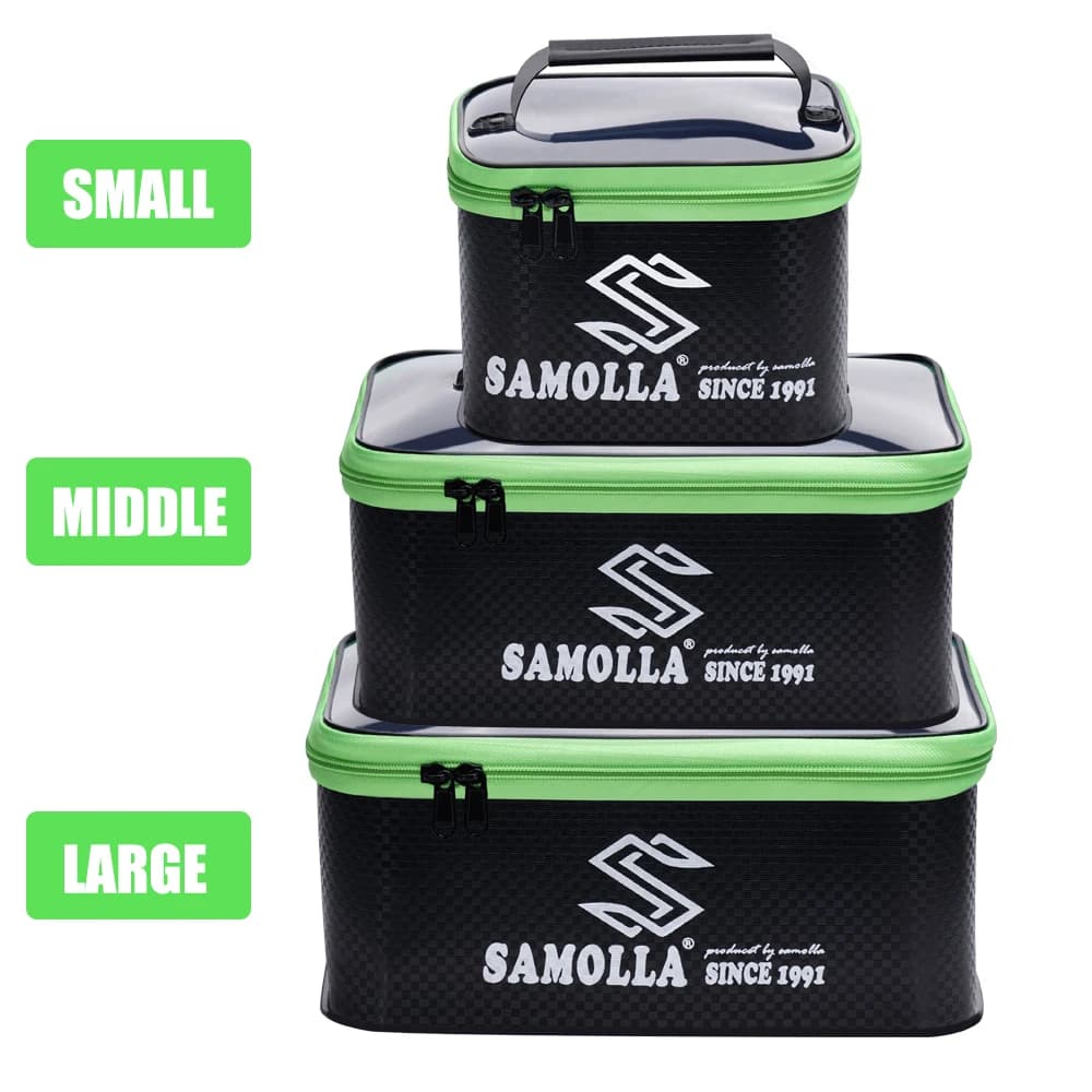 EVA Thicken Fishing Box Bag Waterproof Fishing Gear Boxes Live Fish Bucket Fishing Main Sub Line Float Storage Case Handbag - Image 2