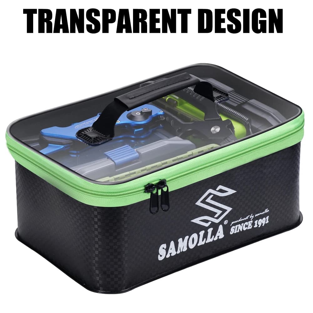 EVA Thicken Fishing Box Bag Waterproof Fishing Gear Boxes Live Fish Bucket Fishing Main Sub Line Float Storage Case Handbag - Image 3
