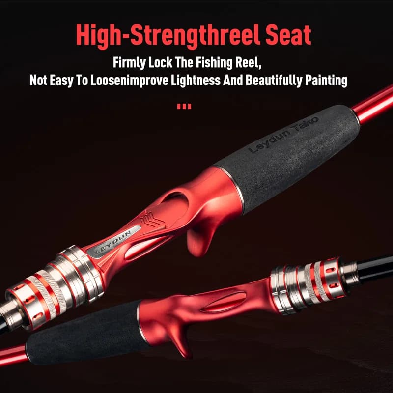 LEYDUN Rang's Tako LEYDUN Octopus 170MH/H Fishing Rods Tianium Tip Cuttlefish Fishing Casting Rod Squid Boat Fishing Webfooted - Image 5