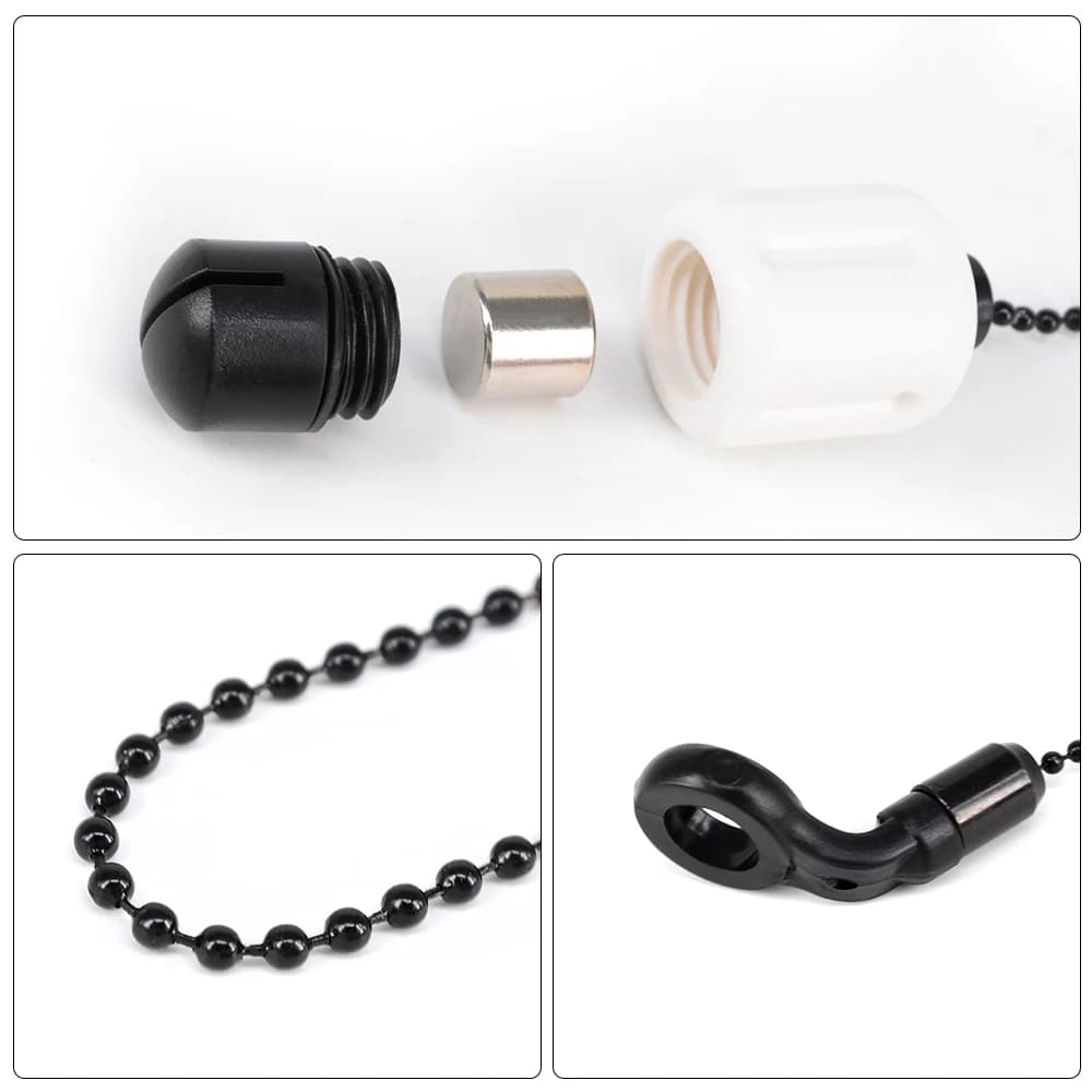 Hirisi Carp Fishing Bobbins Swinger Drop Off Indicator Brass Chain for Fishing Alarms Bite Indicator B2029 - Image 5