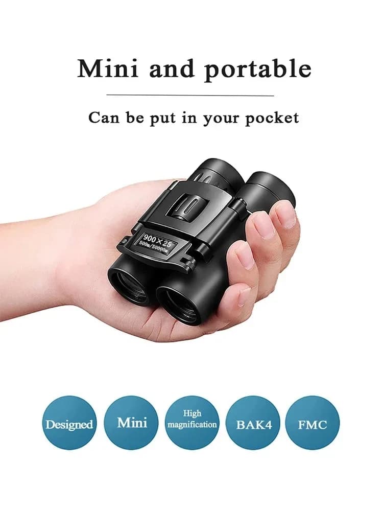 High Magnification High-definition Night Vision Outdoor Travel Mobile Phone Concert with Binoculars - Image 4
