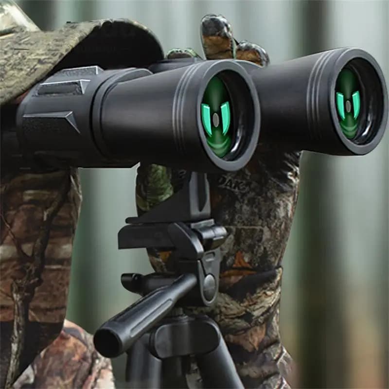 50000M German Military 20X50 Zoom HD BAK4-Prism Powerful Binoculars Long Range Professional Telescope For Outdoor Camping Travel - Image 1