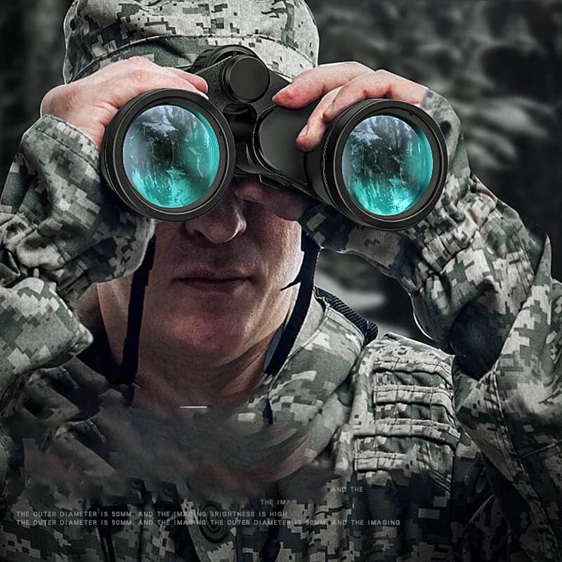 50000M German Military 20X50 Zoom HD BAK4-Prism Powerful Binoculars Long Range Professional Telescope For Outdoor Camping Travel - Image 3