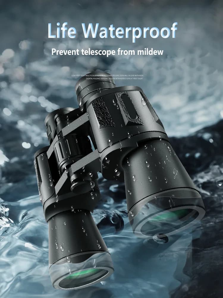 50000M German Military 20X50 Zoom HD BAK4-Prism Powerful Binoculars Long Range Professional Telescope For Outdoor Camping Travel - Image 6