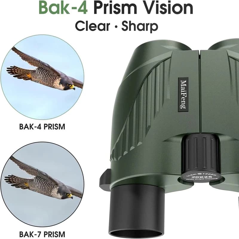 20X25 Binoculars Professional HD Pocket Waterproof Camping Observation Telescope Portable Optical Telescope Outdoor for Hunting - Image 2