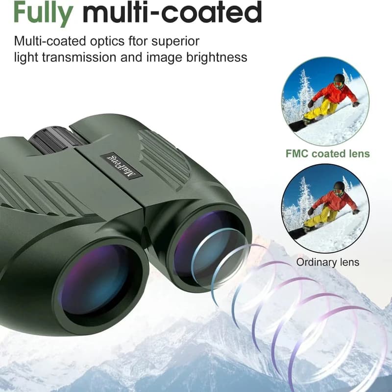 20X25 Binoculars Professional HD Pocket Waterproof Camping Observation Telescope Portable Optical Telescope Outdoor for Hunting - Image 3