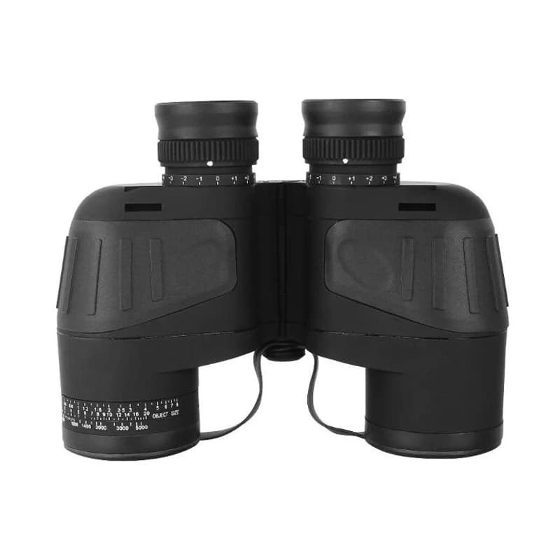 Binoculars 10x50 Marine Military Telescope Adults Waterproof With Rangefinder Compass BAK4 Prism HD Bird Watching For Hunting - Image 3