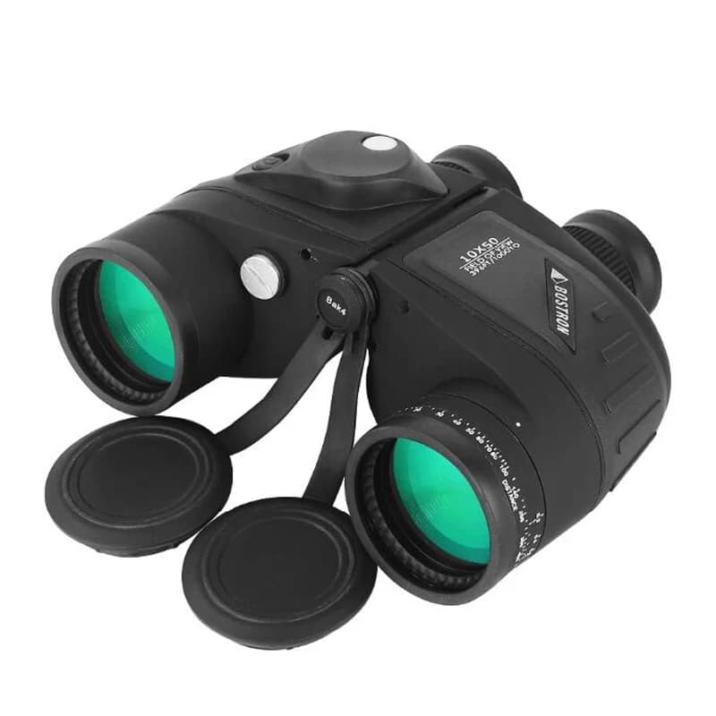 Binoculars 10x50 Marine Military Telescope Adults Waterproof With Rangefinder Compass BAK4 Prism HD Bird Watching For Hunting - Image 4