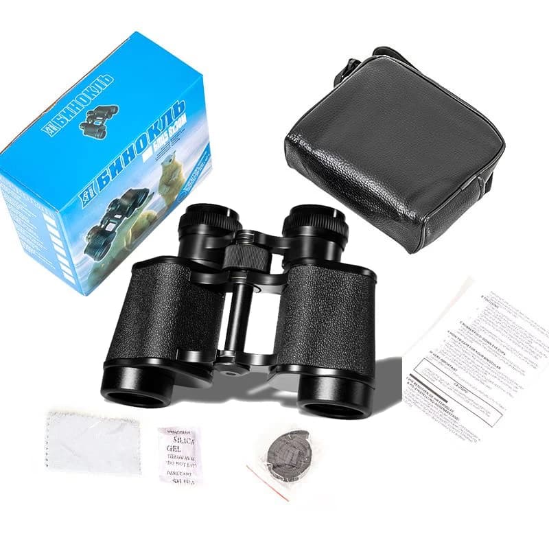 Baigish 8x30 Russian Binoculars Full Metal Structure Glasses Professional Military Waterproof Telescope Leather Bag For Hunting - Image 6