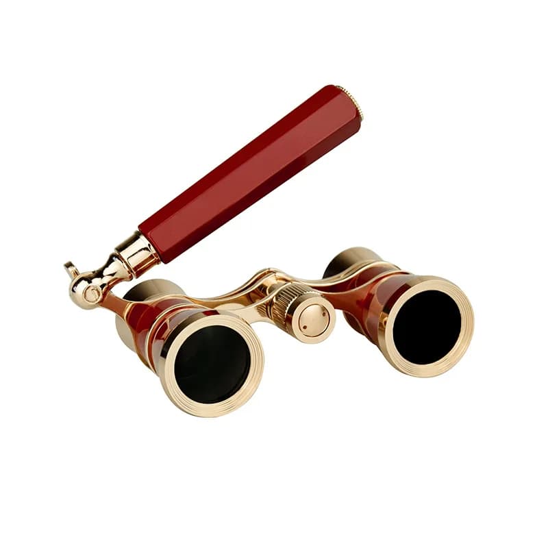 Hot New 3x25 Vintage Binoculars Telescope Opera Theater Glasses with Retractable Handle Women Girls Telescope Hose Racing Glass - Image 5